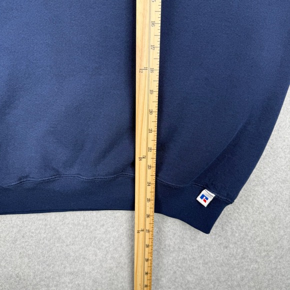 Vintage Russell Athletic Sweatshirt Mens XXL Navy Blue Miami University 90s USA - Picture 8 of 9